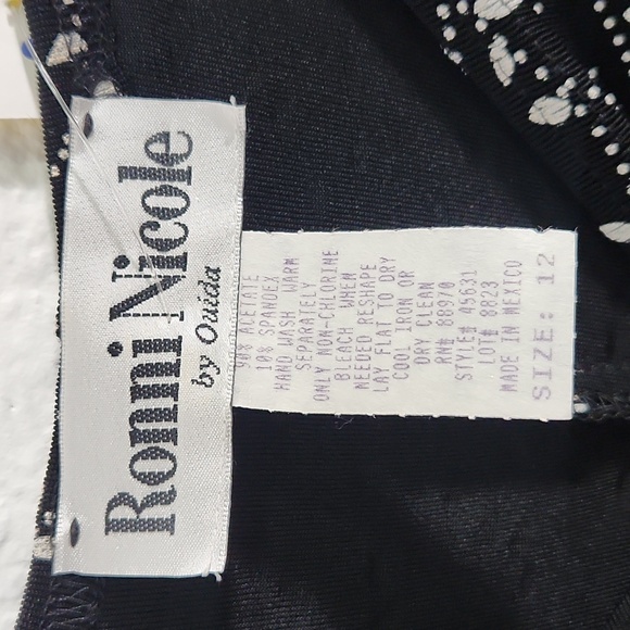 Ronni Nicole By Ouida Vintage Dress Sz.12 - Picture 4 of 6